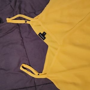Yellow Flowing Torrid Top